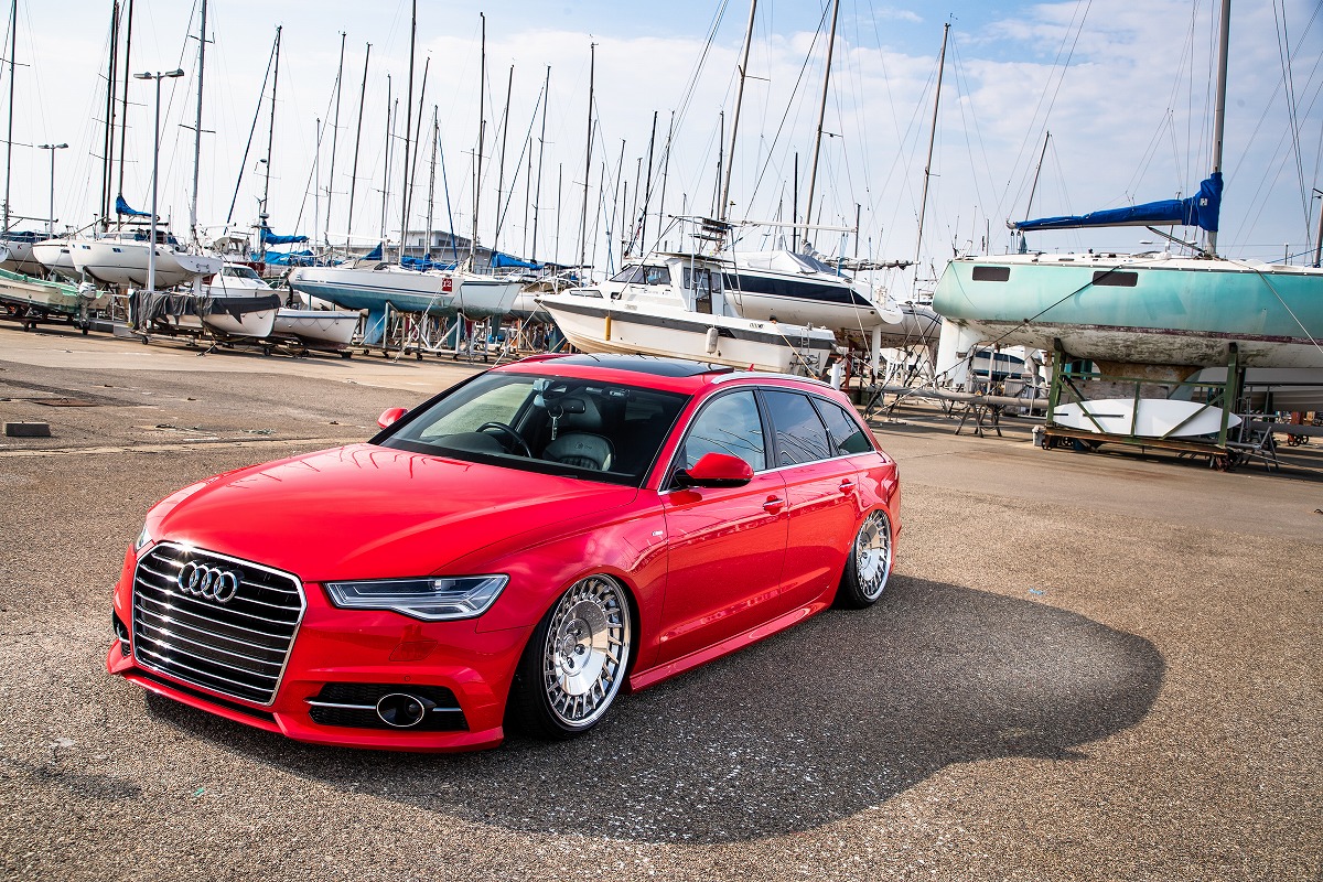 スタンスマガジン掲載＞AUDI AVANT | airforce Suspension japan エア